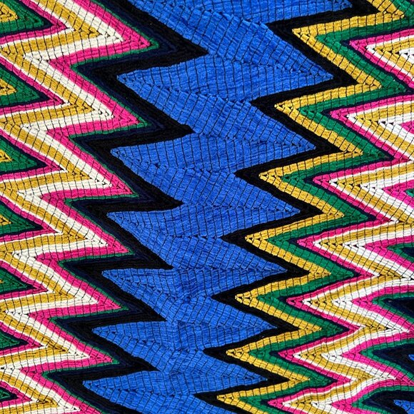 Missoni Zig Zag Chevron Colorful Scarf - Picture 1 of 4